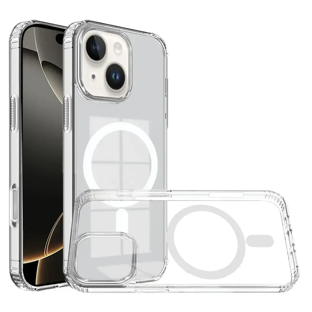 iPhone 15 Plus/iPhone 14 Plus Clear Case MagSafe